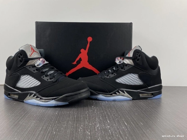 Rep Metallic 845035-003 Jordan Retro (2016) 5 Black 0717